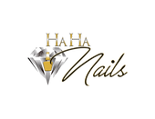 Hahanails logo