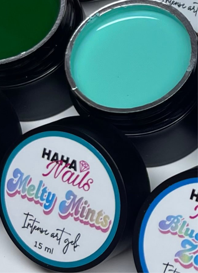 Melty Mints art gel