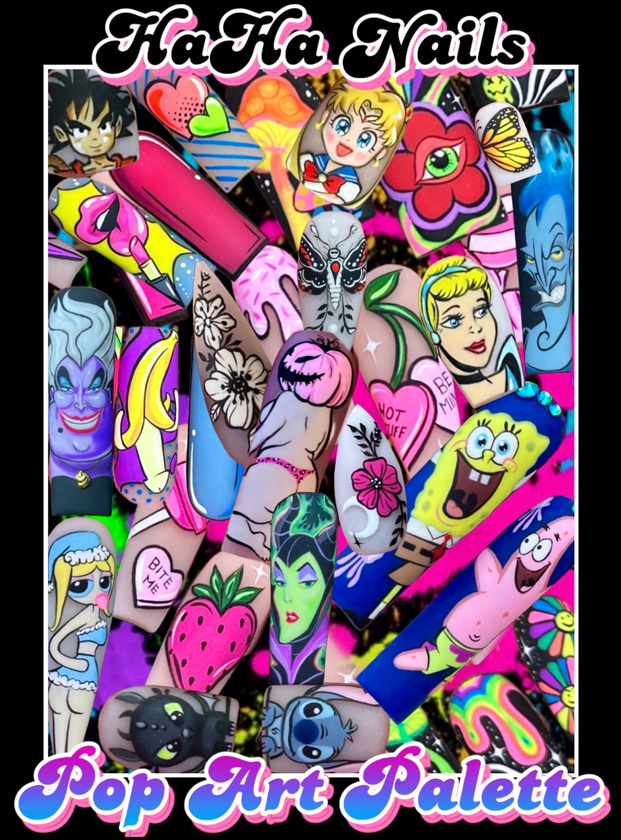 Wonka Bar art gel